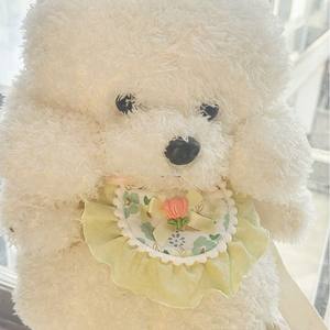 Nouvelle collection - Bavoir en polyester mignon à motif de dessin animé pour animaux de compagnie, pour les chats qui mangent - Product Image 2