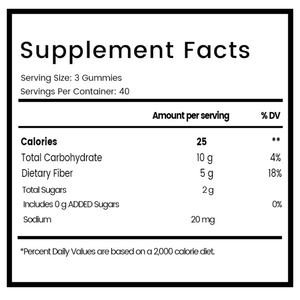 Gomitas de Fibra OEM/ODM en Oferta para Mujeres Adultas, No Aptas para Adolescentes, Niños o Mujeres Embarazadas, Vitaminas de Apoyo - Product Image 2