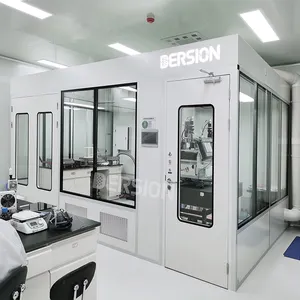 Stof Cleanroom Iso 7 8 Niveau Geprefabriceerde Schone Kamer Voor Industrie