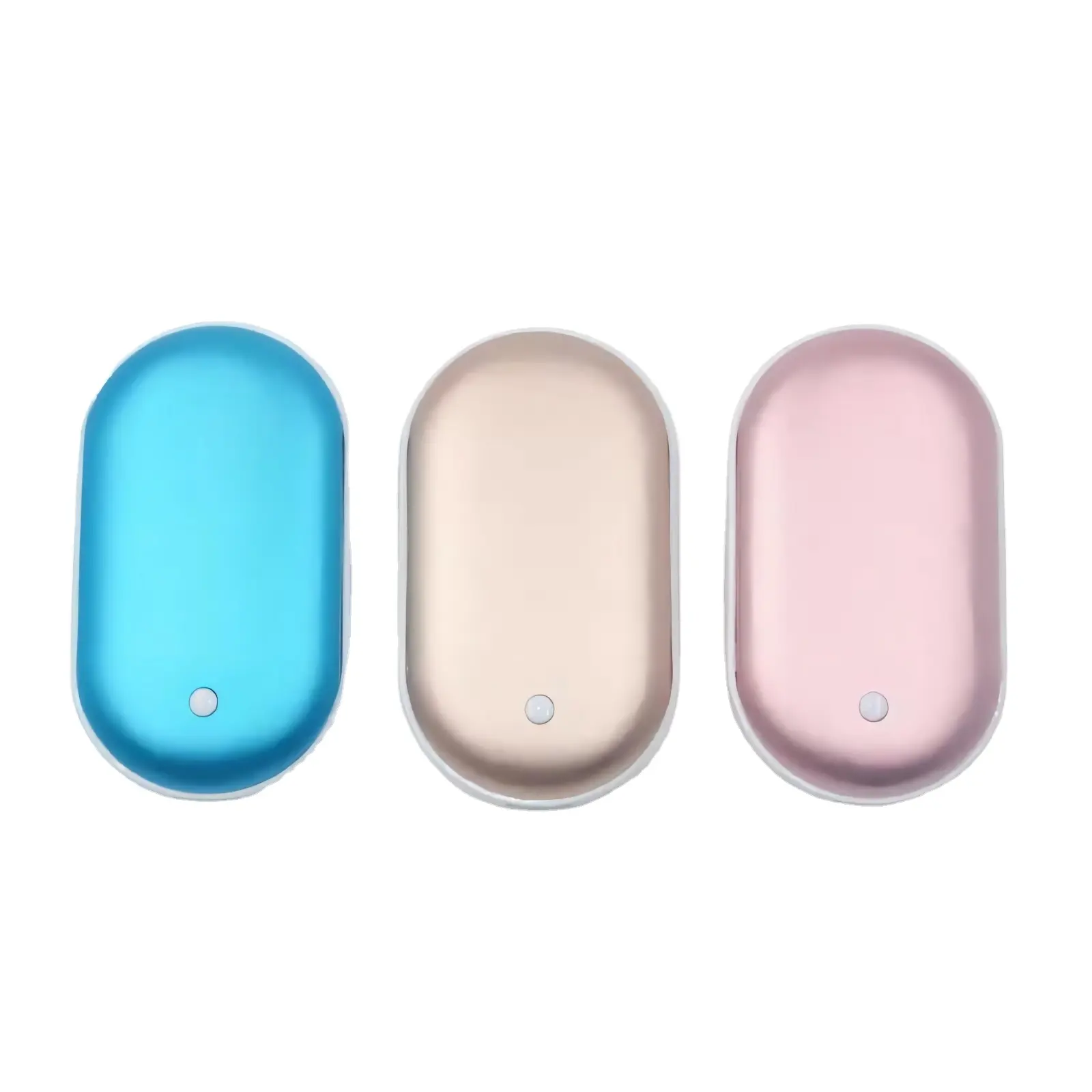Rechargeable Electronic Portable Hand Warmer With Fast Charge Reusable Electric Handwarmer With Mobile Power Bank