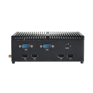 2026 ELSKY Factory 3.5-inch Motherboard Industrial <b>PC</b> M818 Black Fanless Computer with Dual Interface - Product Image 2