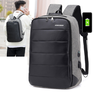 Bobby anti-robo mochila de viaje de compartimiento de carga de batería USB negocio anti robo mochila para portátil con logotipo personalizado - Product Image 2