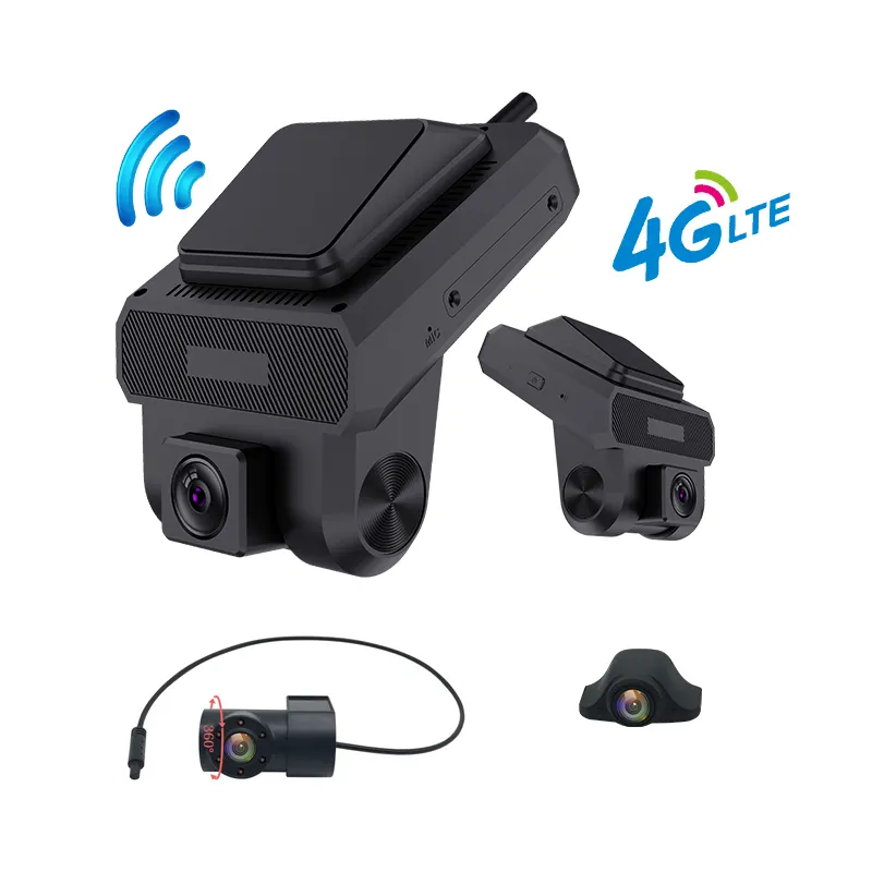 3chs 4 gam Android đám mây Dashcam Fit cmsv6 với Wifi GPS theo dõi Dashcam cho Hạm Đội Quản Lý ADAS DMS chức năng