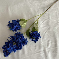 Arrangement de fleurs bleues en gros, décoration de fleurs bleu Royal