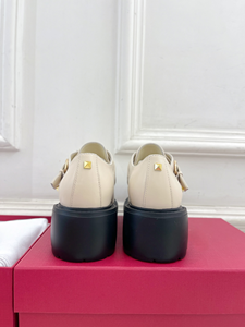 Faites la preuve de votre taille et de votre minceur ! Mocassins Mibai à semelle épaisse, polyvalents, style britannique, pour les trajets quotidiens - Product Image 5