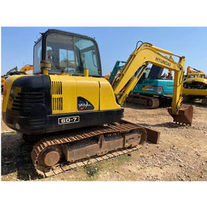 Excavadoras Hyundai 60-7 Usadas, Maquinaria de Construcción, Excavadora de Orugas Hyundai 60-7, Excavadora Hyundai 60 de Segunda Mano en Venta - Product Image 3