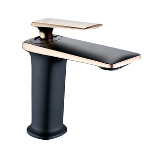 Luxury Brass gold black robinet toilet faucet single handle bathroom basin faucet mixer