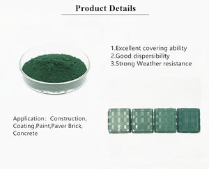 Bubuk pigmen hijau oksida besi pabrikan Cina untuk cat pewarna pigmen lapisan kulit - Product Image 3