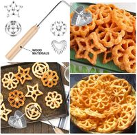 Moule à biscuits en métal antiadhésif de qualité alimentaire, résistant au four, pour gâteaux, pâtisseries – Ustensile de cuisson très populaire pour la cuisine