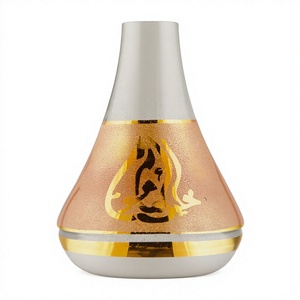 ฐานแก้ว Khalil Mamoon Amber Gold – ฐานชิชาสำรองขนาด 30 ซม. - Product Image 6