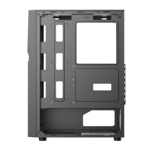 Thẩm mỹ hiện đại đầy đủ tháp ATX thép trường hợp máy tính chơi game PC Trường hợp với tính năng ánh sáng và quạt làm mát trong kho - Product Image 3