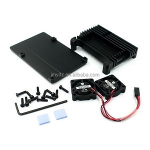 Boîtier métallique Raspberry Pi 4ème génération, boîtier en alliage d'aluminium Raspberry Pi 4ème génération B+, boîtier assemblé pour dissipation thermique 4B - Product Image 2