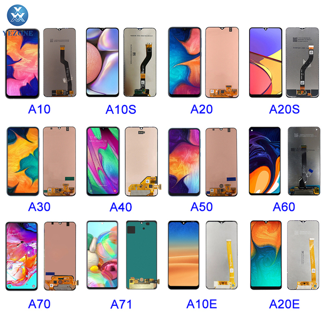 Mobile Phone Lcd for Samsung A05 A10 A20s A30 A40 A50 A60 A70 Display for galaxy A10E A20E Screen Replacement