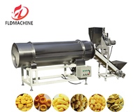 Extrudeuse de snacks soufflés en acier inoxydable pour maïs et riz, petite machine de fabrication de maïs soufflé à petite échelle 100-150 kg/h