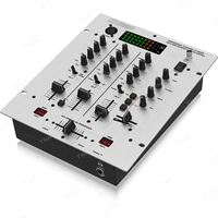 TNH DX626 Mixeur audio numérique professionnel 3 canaux avec compteur BPM et contrôleur DJ VCA / Console de mixage audio pour bar et soirée