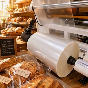 Película CPP de Grado Alimenticio Transparente de Alto Brillo, No Tóxica, Apta para Uso Alimentario, Ecológica, para Envasado de Panaderí<span class=keywords><strong>a</strong></span> y Productos Horneados - Product Image 1