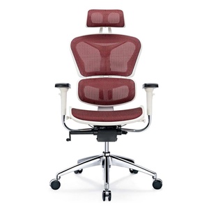 Silla de Oficina Ergonómica de Cuero, Diseñada para el Trabajo, Ideal para la Espalda - Product Image 2