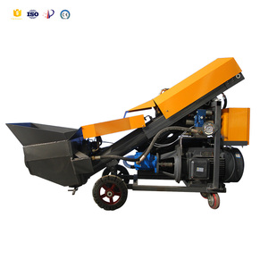 Bomba De Concreto De Estrutura De Edifício Secundária Inclinada Horizontal Pequena Bomba De Transporte De Concreto Para Venda - Product Image 6