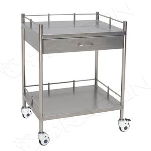 Fabriek Ziekenhuis Medische 3-Layer Rvs Trolley Kar Met Wiel - Product Image 2