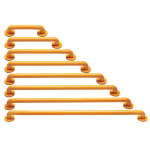 Barra de apoyo para baño Magpie, pasamanos antideslizante de PVC para ancianos y discapacitados, soporte de seguridad para escaleras de baño, capacidad de carga de 200 kg - Product Image 2