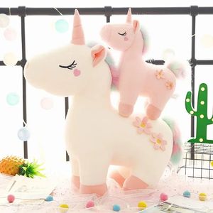 25-100cmKawaii Géant <span class=keywords><strong>Licorne</strong></span> En Peluche Jouet Doux En Peluche <span class=keywords><strong>Licorne</strong></span> Doux Poupées Animal Cheval Jouets Pour Enfants Fille Oreiller Cadeaux D'anniversaire - Product Image 2