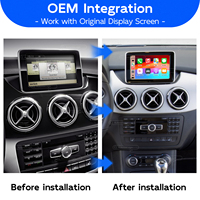 Module d'interface décodeur sans fil Apple CarPlay Android Auto pour Mercedes-Benz B160 B180 B200 B250 de classe B W246 de 2011 à 2018