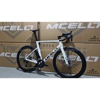 Vélo de route en carbone léger 700C 24 vitesses mécanique Shimano BSA avec pneus Continental et guidon drop bar pour l'entraînement d'endurance et la course