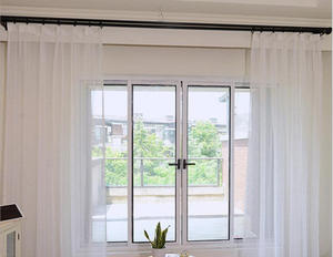 Offre Spéciale <span class=keywords><strong>pas</strong></span> <span class=keywords><strong>cher</strong></span> prix pure de haute qualité plaine Tulle rideau tissu - Product Image 5