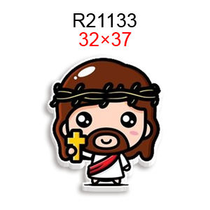 Imagina resina religiosa Planar parte posterior plana cabujón artesanía resina encantos adornos modernos - Product Image 4