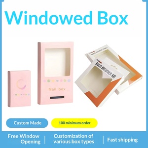 Custom PVC <b>Window</b> Paper Boxes for Jewelry, Cosmetics & Digital Gadgets with Color Printing - Product Image 4