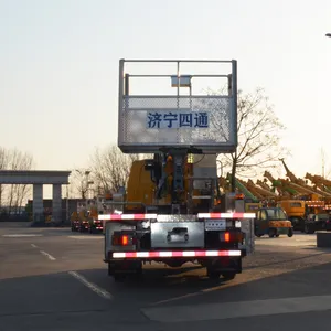 23m इसुजु टोकरी ट्रक हाइड्रोलिक दूरबीन हवाई काम मंच ट्रक
