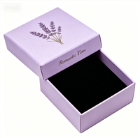 Boîte d'emballage rigide personnalisée pour cartouches avec cartouches vides, éponge intérieure, laminage mat, matériaux recyclés pour bijoux