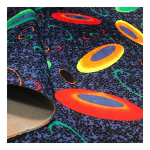 Custom Designs Bus Auto Interior Roof Top Ceiling Headliner Seat Cover 100% Polyester Printed Car Upholstery FabricsためCar