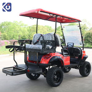 Carrito <span class=keywords><strong>de</strong></span> Golf Eléctrico <span class=keywords><strong>de</strong></span> 4 Plazas con Batería <span class=keywords><strong>de</strong></span> Litio <span class=keywords><strong>de</strong></span> 72V, Homologado para Circular por la Calle, Diseño Elevado para Complejos Turísticos - Product Image 5