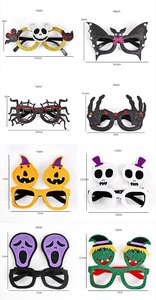 Lunettes de fête d'Halloween transfrontalières pour femmes, accessoires décoratifs amusants pour la fête des démons, montures de lunettes rigolotes - Product Image 4