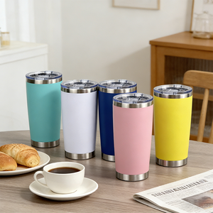 Vaso <span class=keywords><strong>de</strong></span> 20 oz con tapa magnética OEM precio al por mayor recubierto <span class=keywords><strong>de</strong></span> polvo 20 oz vaso termos Acero inoxidable taza <span class=keywords><strong>de</strong></span> acero inoxidable - Product Image 6