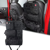 Sac de rangement universel tactique pour dossier de siège SIVI Maiker, organisateur de sac avec 5 pochettes, compatible avec tous les modèles