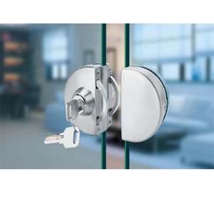 Serrure de porte centrale en acier inoxydable, <span class=keywords><strong>double</strong></span> face en <span class=keywords><strong>verre</strong></span> coulissant, fournisseur d'usine - Product Image 6