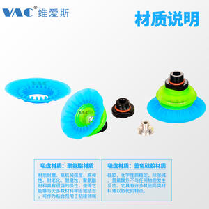 Bras robotique pneumatique série FX-70, ventouses pour emballage souple, options de course d'ouverture, accessoires et pièces d'outils pneumatiques - Product Image 2