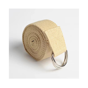 Fabricant de gros anneau en <span class=keywords><strong>D</strong></span> en métal personnalisé exercice de <span class=keywords><strong>sport</strong></span> Yoga sangle extensible boucle de ceinture bande <span class=keywords><strong>Sport</strong></span> femme - Product Image 4
