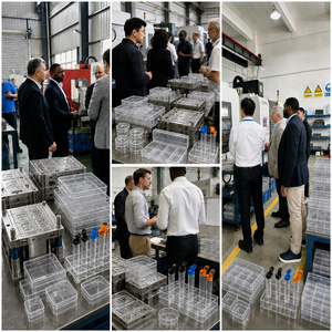 Cajas de plástico PP ecológicas al por mayor de 10 ml, caja de almacenamiento transparente para muestras con tapa, estuche de plástico para almacenamiento - Product Image 6