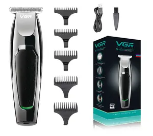 VGR saç kesme makinesi elektrikli saç kesme profesyonel saç kesimi makinesi Mini kuaför şarj edilebilir saç düzeltici erkekler için V-071