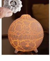 Diffuseur d'huiles essentielles à effet flamme, hôtel, bureau, diffuseur d'huiles essentielles, silencieux et avec fonction d'arrêt automatique