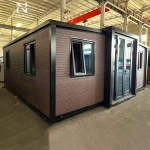 Maison mobile 20/30/40Ft Caravan Maisons portables avec 2/<span class=keywords><strong>3</strong></span> <span class=keywords><strong>chambres</strong></span> à coucher et cuisine et salle de bain Séparation sèche et humide Salle de douche - Product Image 3