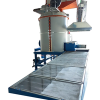 Ligne de machines de moulage de formes en EPS pour blocs