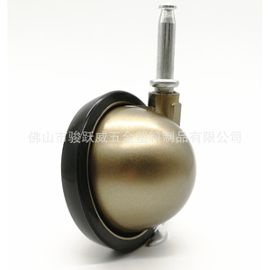 70mm Zinc Alloy <b>Carpet</b> Wheel Swivel Silent Furniture Caster For Hotel Use - Product Image 2