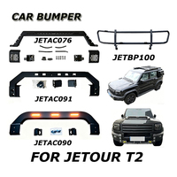 Capots de moteur avant noirs OEM ABS pour Chery Jetour T2, kits de carrosserie 4x4 tout-terrain, usine OEM