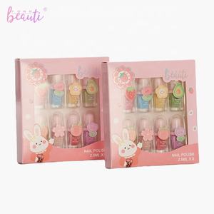 Juego de Esmalte de Uñas Lavable, Ecológico y No Tóxico para Niños, para Manualidades de Arte de Uñas y Venta al por Mayor - Product Image 2