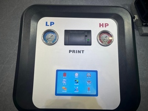 Máquina de Recuperación y Carga de Gas Refrigerante para Vehículos Semiautomática de Nivel Básico 134A 1234YF 410A Servicio de A/C Velocidad de Llenado 800g/min AC - Product Image 4