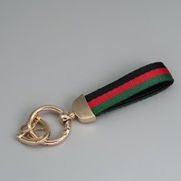 Bestseller Individuelles Logo UV-Druck Niedlicher Vintage Zinklegierung Mode Münzhalter Armband Schlüsselanhänger Werbegeschenk